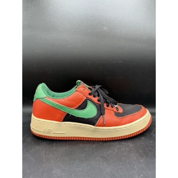 Vintage Nike Air Force 1 Low Carnival Men’s Size 9.0 US Orange Black Green Used main image 7
